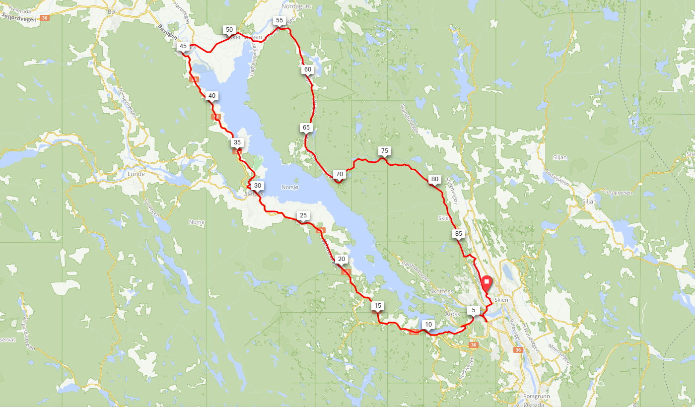 Distanser Telemarktours